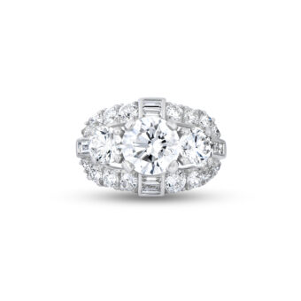Round Diamond Estate Diamond Ring