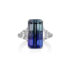 Emerald-Cut Tourmaline Ring