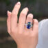 Bi-Color Tanzanite Ring