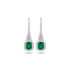 Emerald & Diamond Earrings