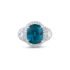 Zircon & Diamond Ring