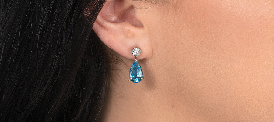 Aquamarine Earrings