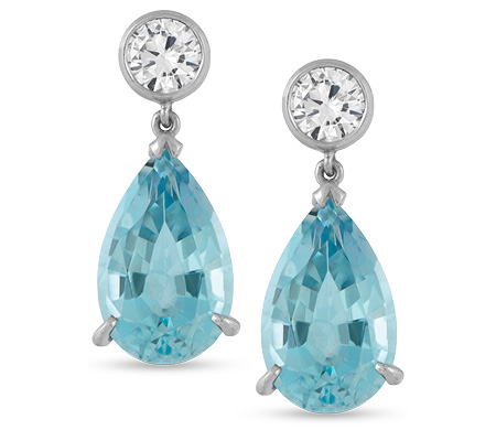 Aquamarine Earrings