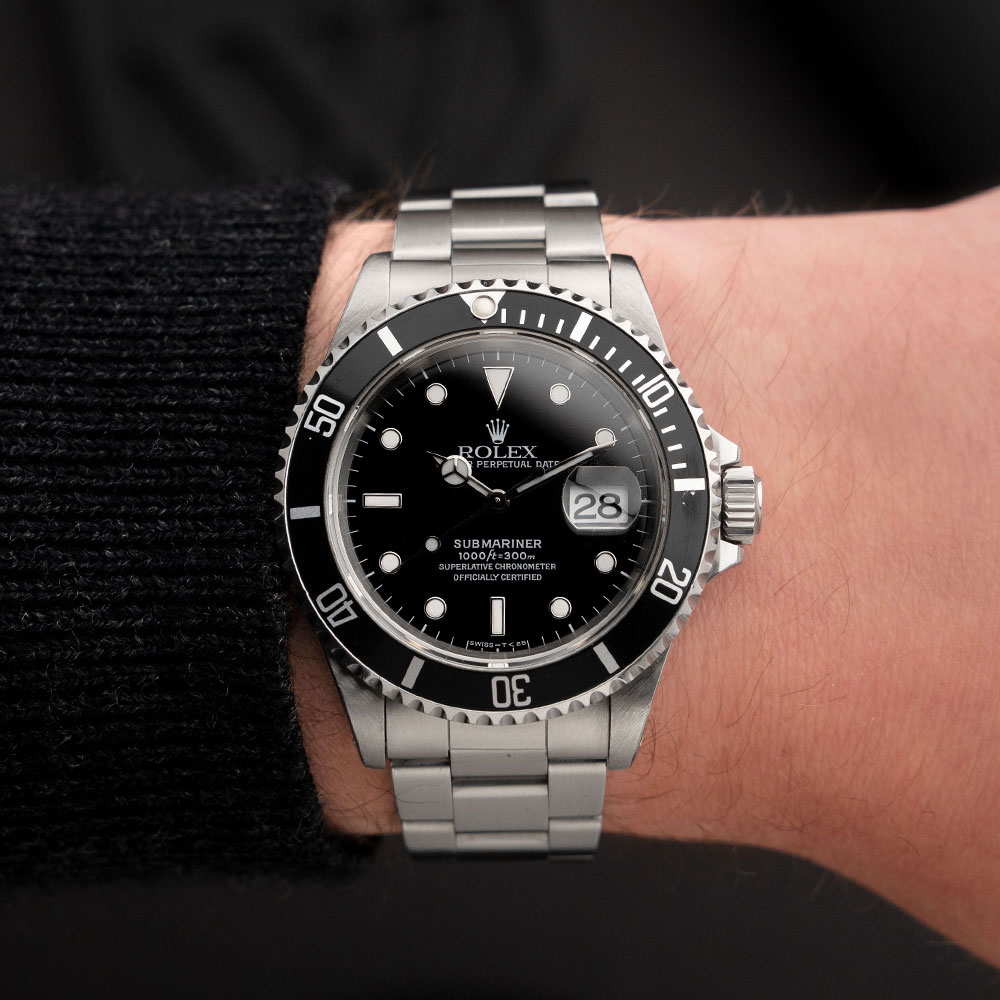Previously Enjoyed* Rolex White Gold Submariner Date Watch