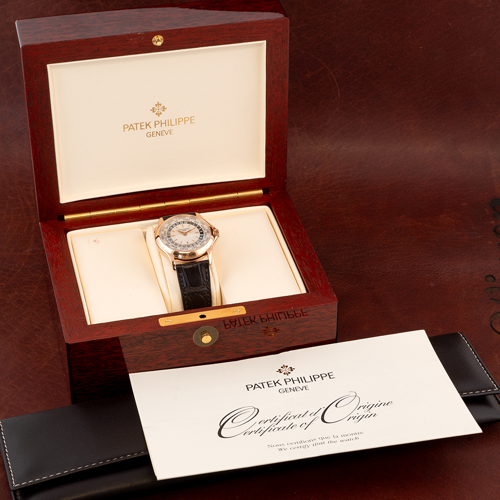 2004 Patek Philippe World Time [Sold] | Wixon Jewelers
