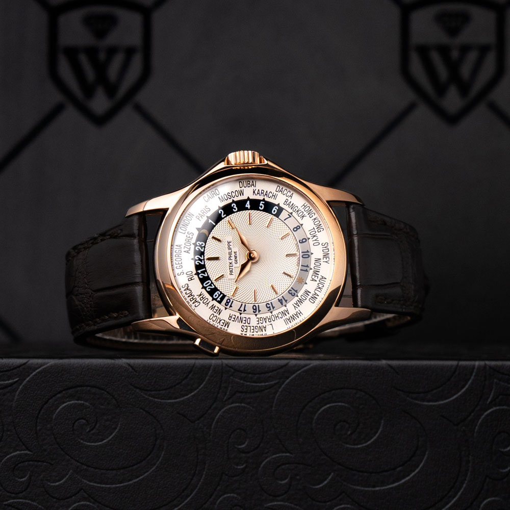 2004 Patek Philippe World Time [Sold] | Wixon Jewelers