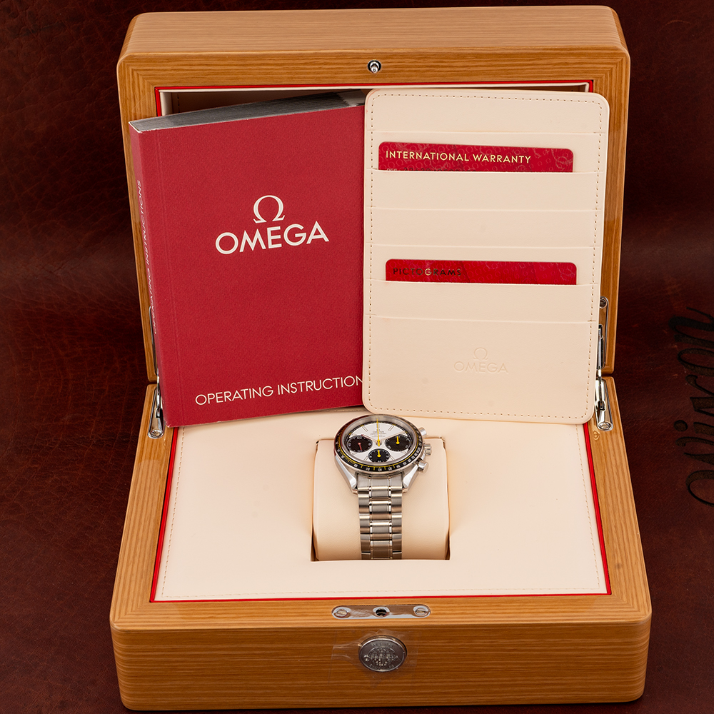 OMEGA Speedmaster super racing 箱　BOX Omega Speedmaster Racing Mint Full Set 329.30.44.51.04.001