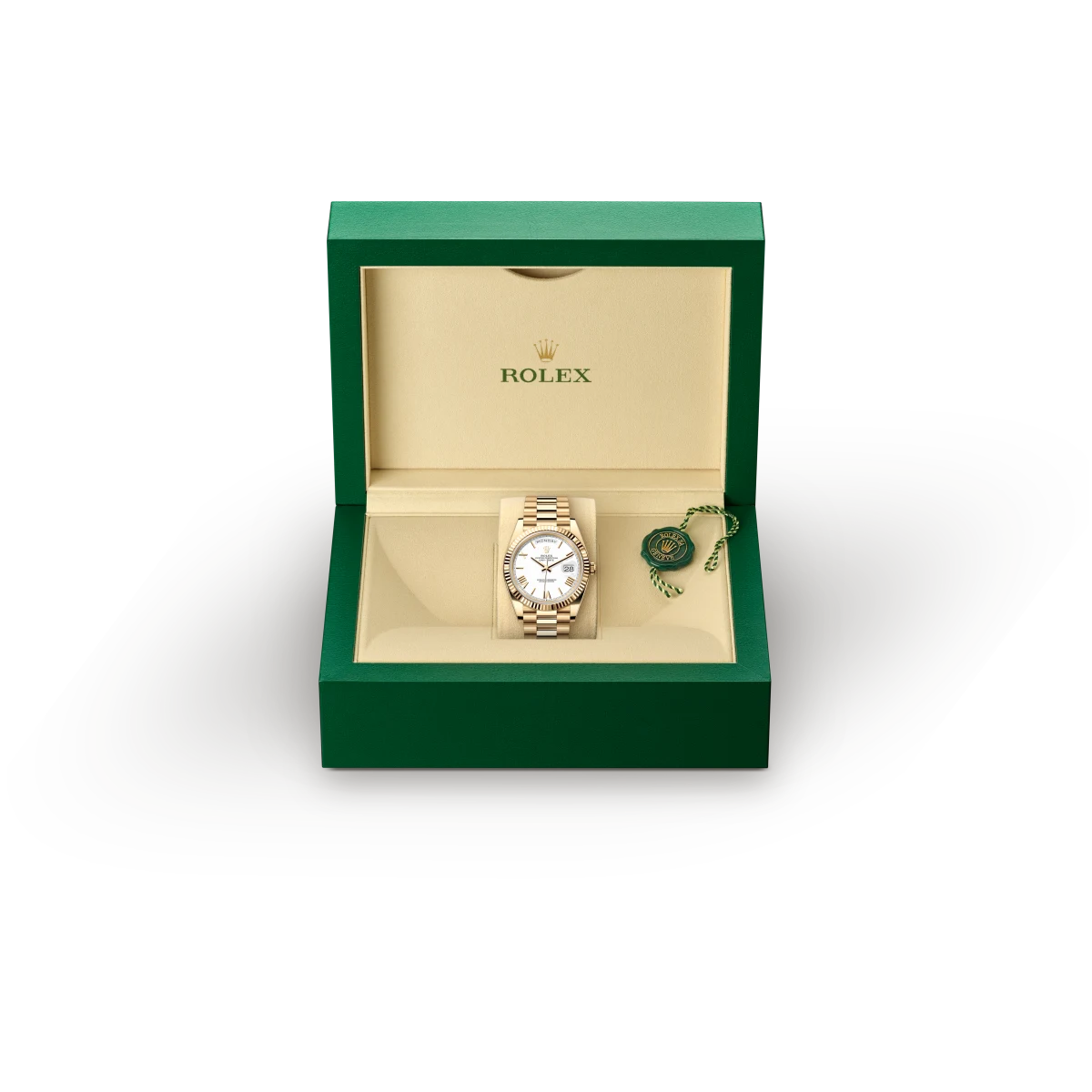 Rolex Day-Date 40 in 18k yellow gold, M228238-0042 | Wixon Jewelers