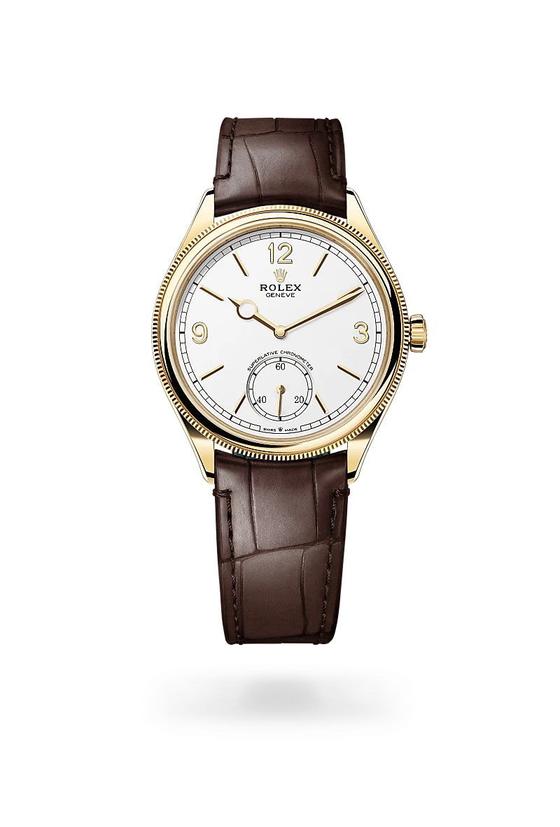 Rolex 1908 in 18k yellow gold, M52508-0006 | Wixon Jewelers