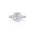 Radiant-Cut Diamond Ring