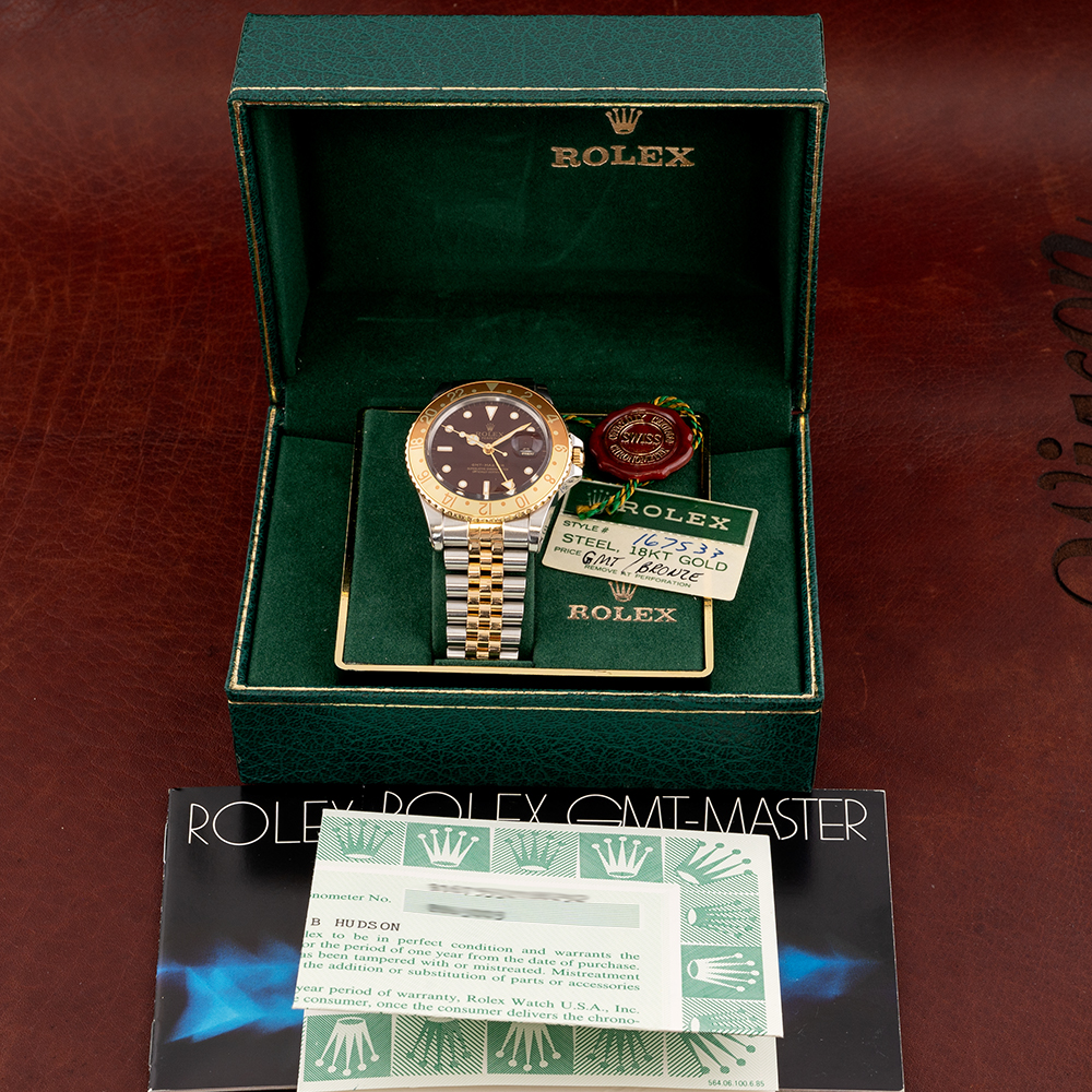 Rolex 16753 root beer sales