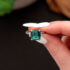Cushion-Cut Tourmaline Ring