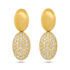 Pave-set Diamond Earrings