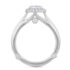 Diamond Engagement Ring Side Profile