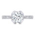 Milgrain Detailed Engagement Ring