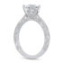Tulip Setting Engagement Ring