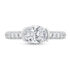 East-West Oval Diamond Ring
