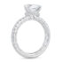 Oval Diamond Ring Side Profile