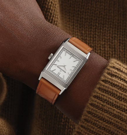 Jaeger-LeCoultre Reverso on man's wrist
