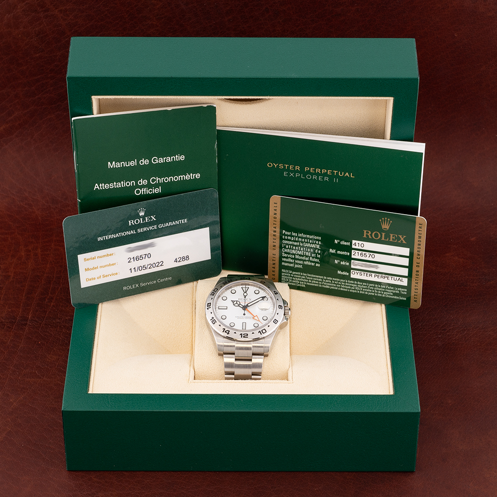 2012 Rolex Explorer II 