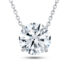 Round Diamond Solitaire Pendant