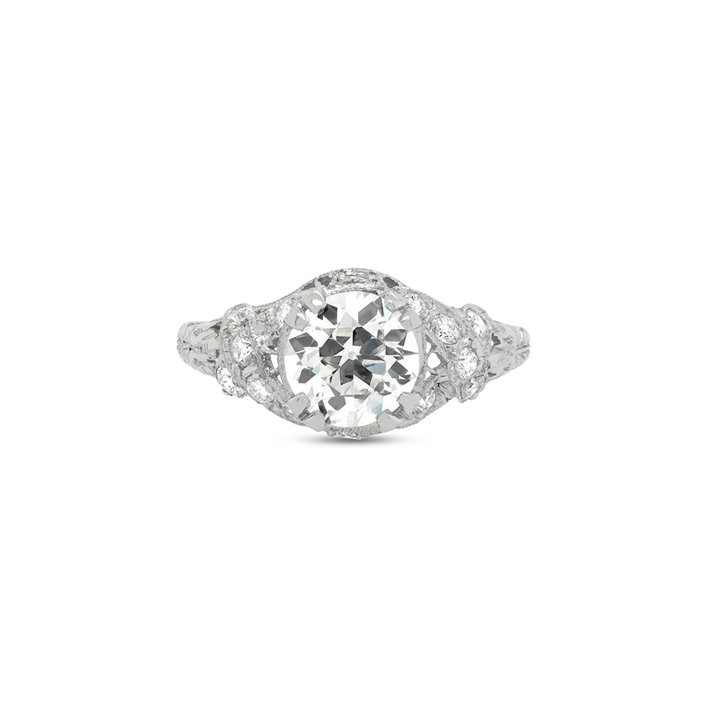 Old European-Cut Diamond Ring